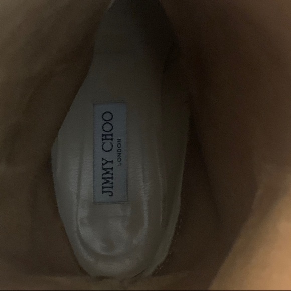 Jimmy Choo Suede Moto Boots - Picture 12 of 16